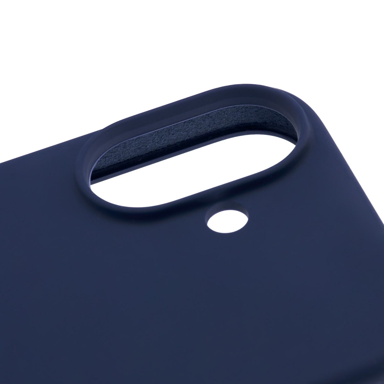 На фото изображено Чехол защитный uBear Touch Mag Case для iPhone 17 MagSafe, темно-синий