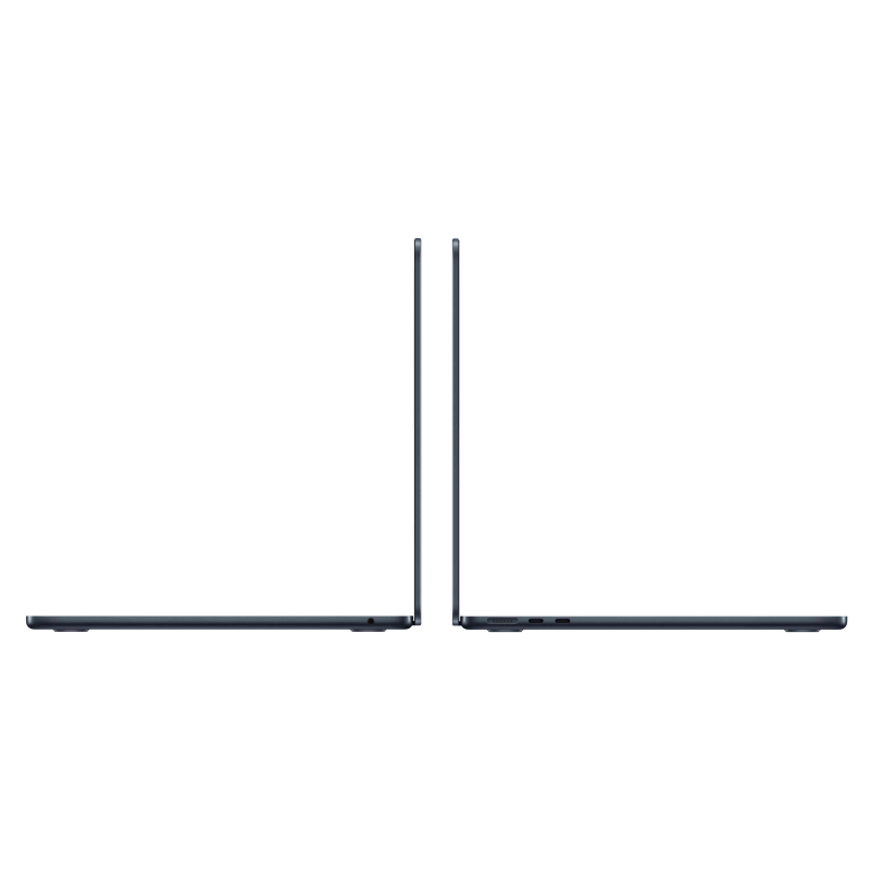 На фото изображено Apple MacBook Air 13" (M5, 10C / 10C, 2026) 16 ГБ, 1 ТБ SSD, Полуночный черный