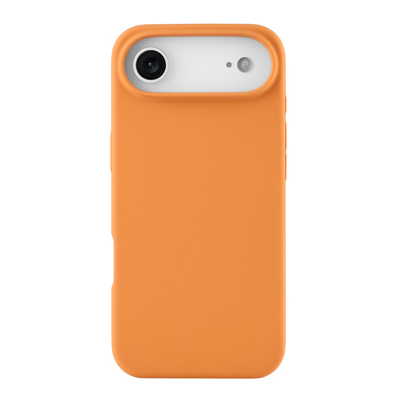 Фото Чехол защитный uBear Touch Mag Case для iPhone 17 Air, MagSafe, оранжевый На фото изображено Чехол защитный uBear Touch Mag Case для iPhone 17 Air, MagSafe, оранжевый