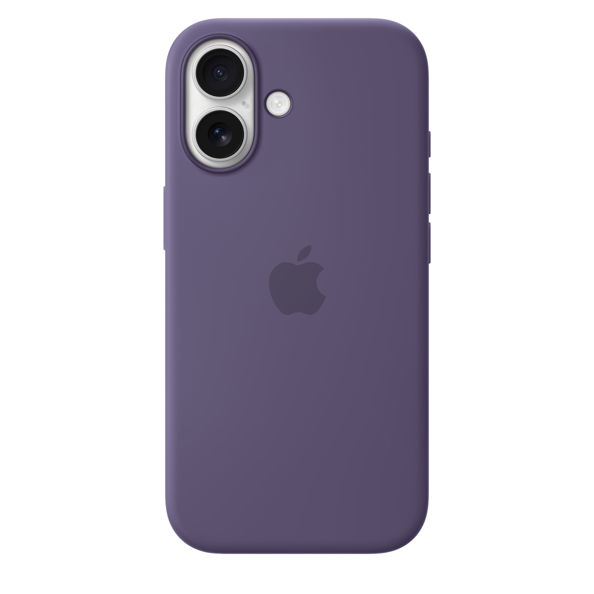 Фото Чехол защитный Apple Silicone Case with MagSafe для iPhone 17, фиолетовый На фото изображено Чехол защитный Apple Silicone Case with MagSafe для iPhone 17, фиолетовый