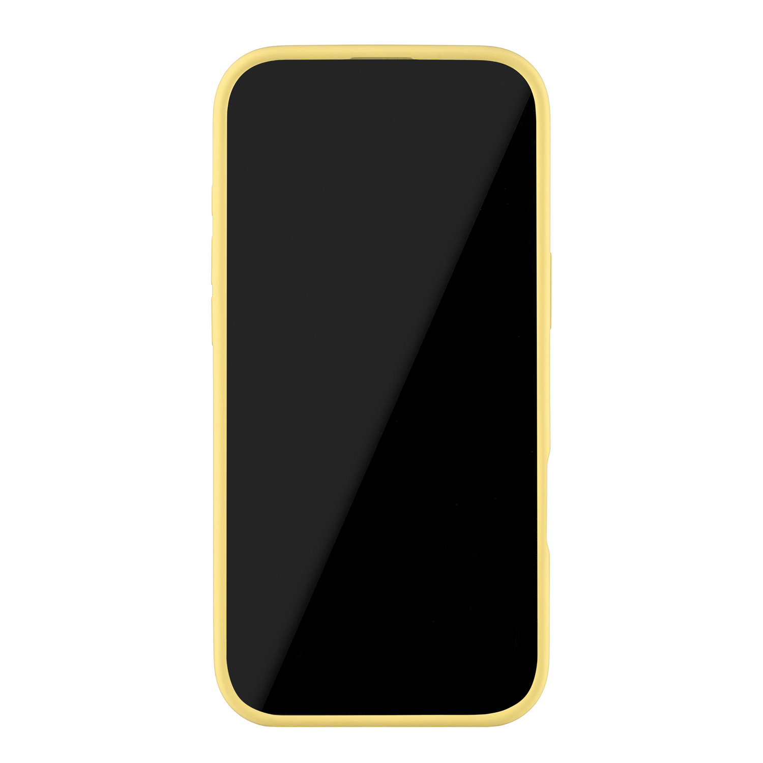 На фото изображено Чехол защитный uBear Touch Mag Case для iPhone 17 Air, MagSafe, светло-жёлтый