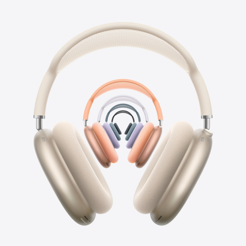 На фото изображено Наушники Apple AirPods Max 2, Синий