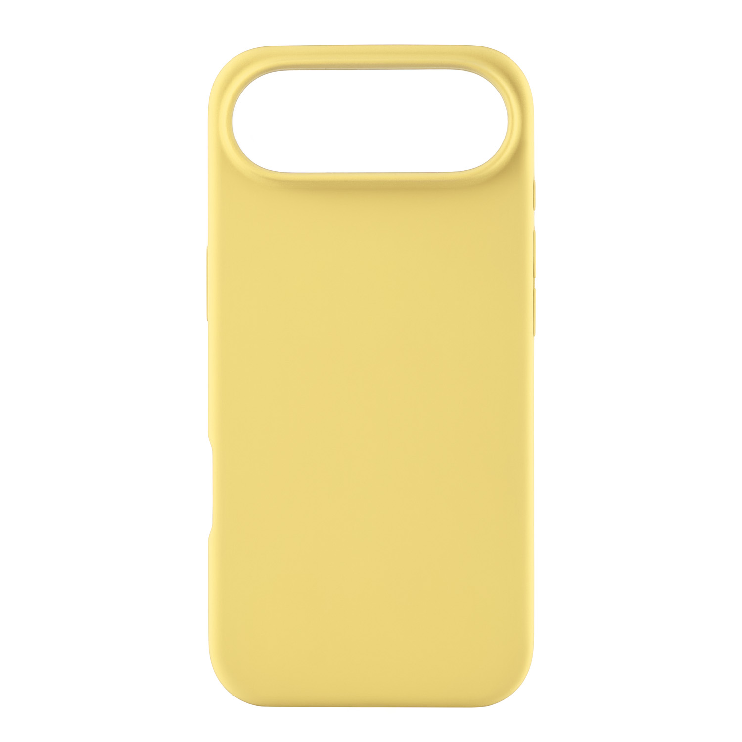 На фото изображено Чехол защитный uBear Touch Mag Case для iPhone 17 Air, MagSafe, светло-жёлтый