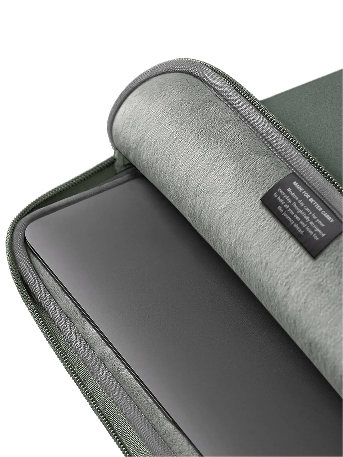 Фото Чехол-сумка Uniq для ноутбуков 14" Cyprus Neoprene, Pewter Green На фото изображено Чехол-сумка Uniq для ноутбуков 14" Cyprus Neoprene, Pewter Green