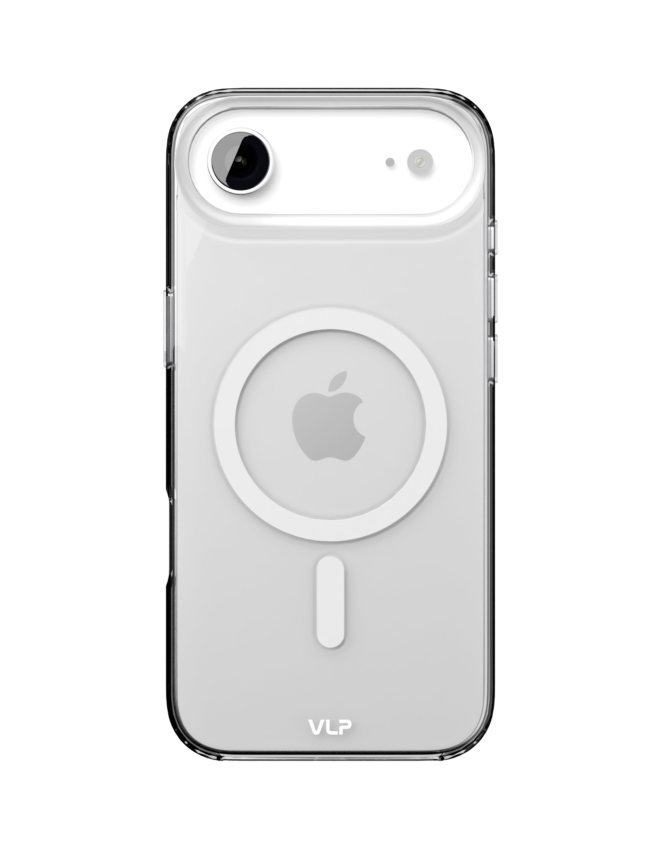 На фото изображено Чехол защитный VLP Puro Case с MagSafe для iPhone 17 Air, прозрачный