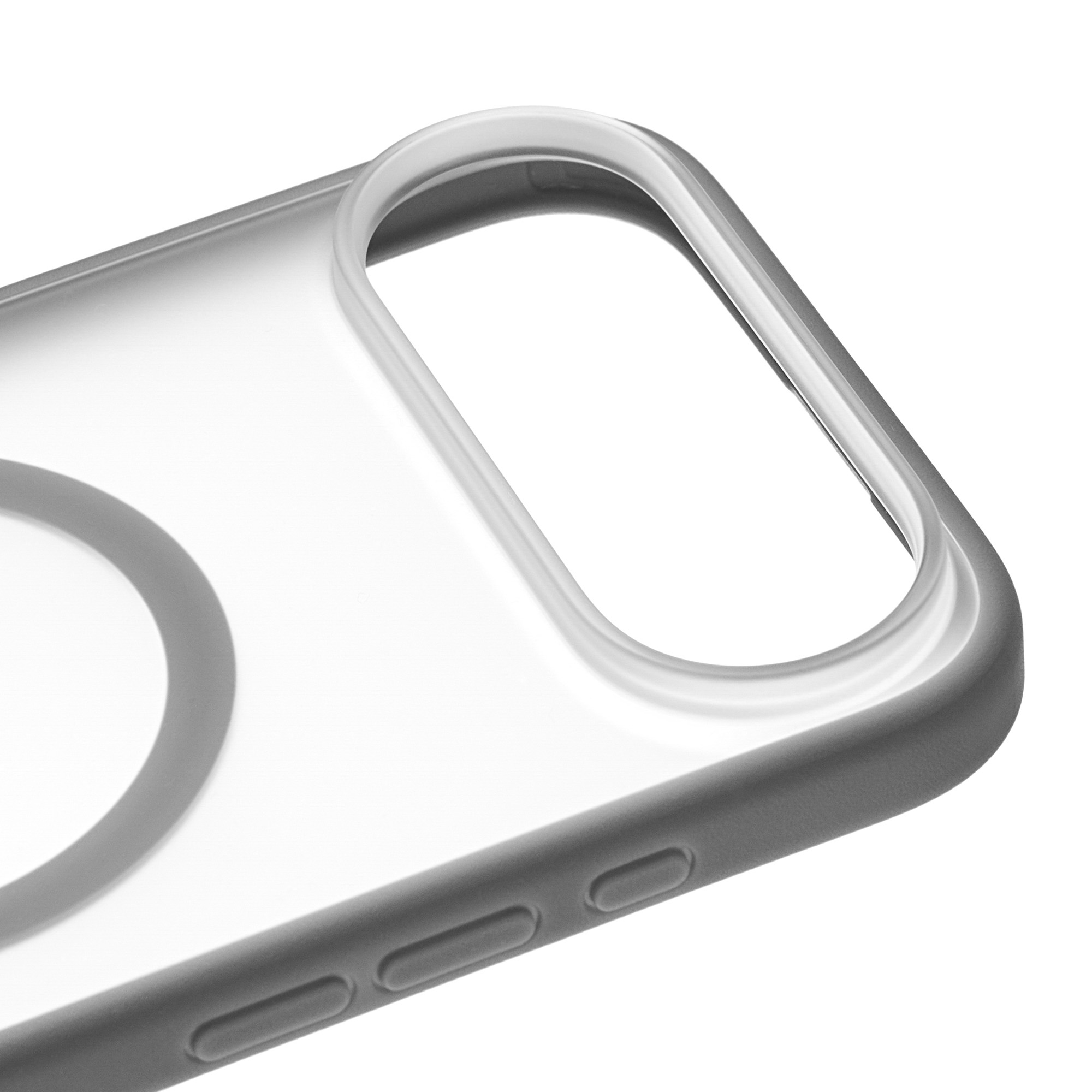 Фото Чехол защитный uBear Stand 360° Mag Case для iPhone Air, серый На фото изображено Чехол защитный uBear Stand 360° Mag Case для iPhone Air, серый