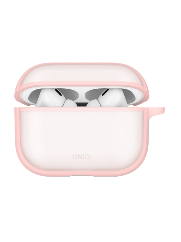 Фото Чехол Uniq Veren для AirPods Pro 3, Pink Haze Фото Чехол Uniq Veren для AirPods Pro 3, Pink Haze