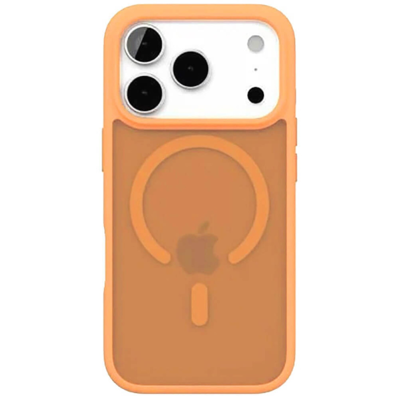 Фото Чехол защитный VLP LITE Bloom Case с MagSafe для iPhone 17 Pro, оранжевый Фото Чехол защитный VLP LITE Bloom Case с MagSafe для iPhone 17 Pro, оранжевый