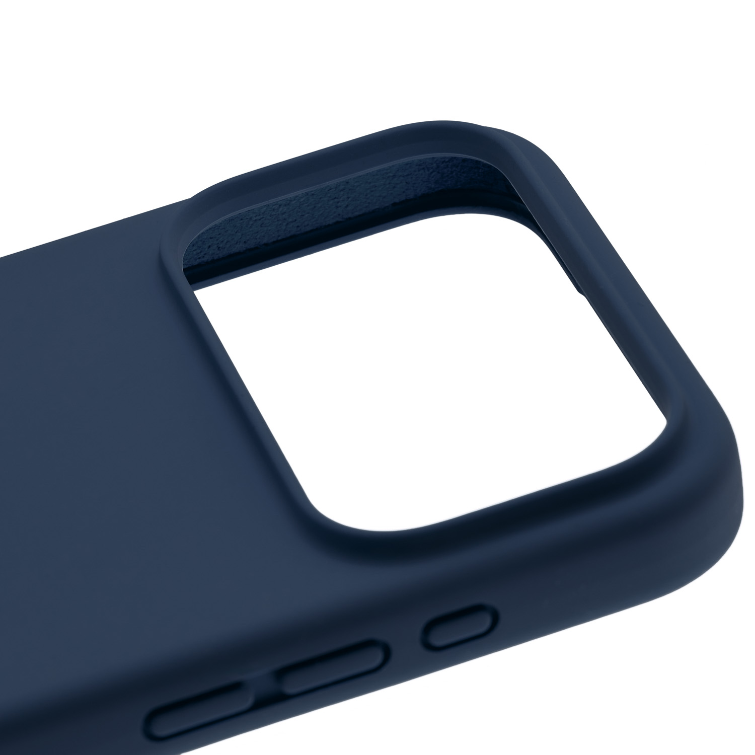 На фото изображено Чехол защитный uBear Touch Mag Case для iPhone 17 Pro Max, MagSafe, темно-синий