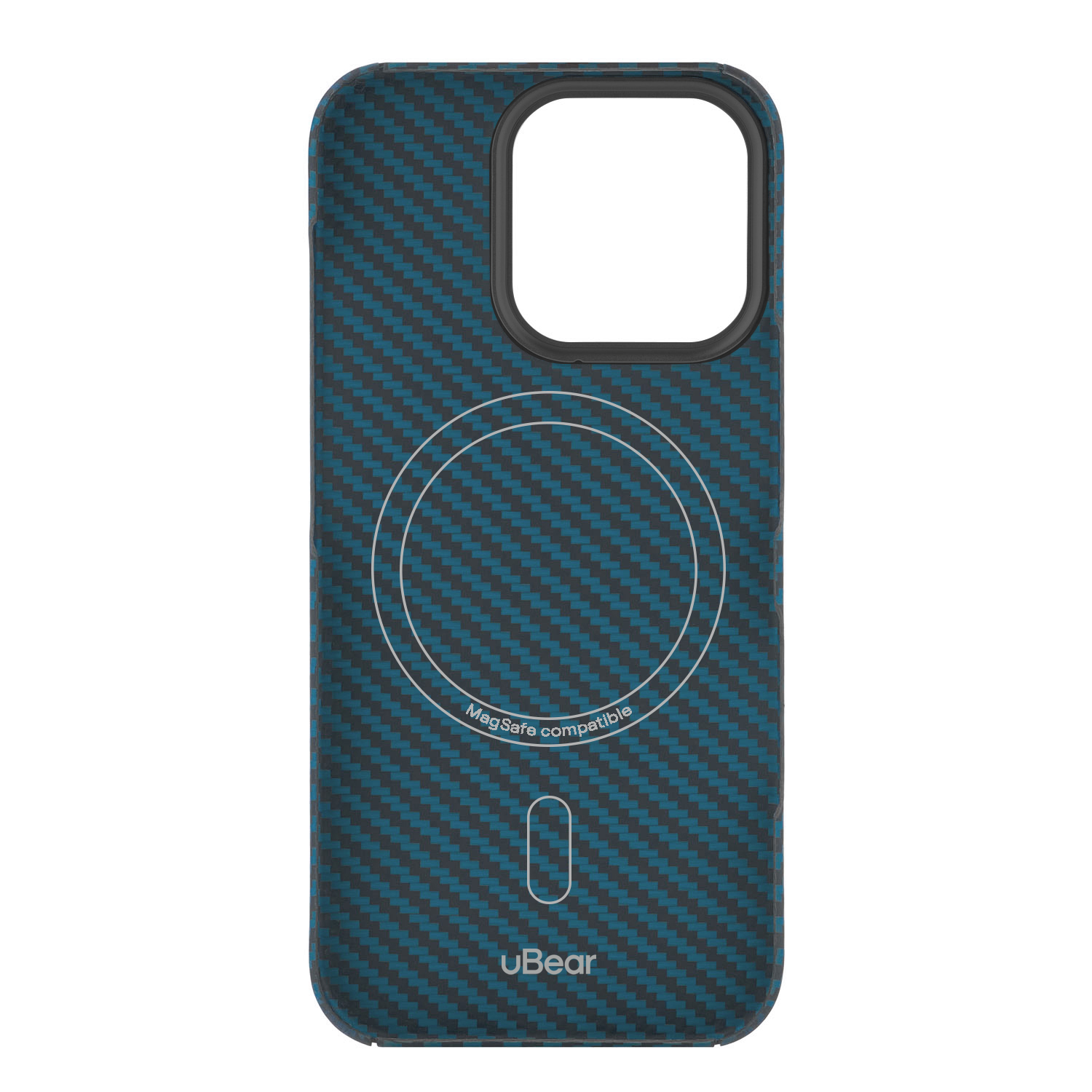 Чехол защитный uBear Supreme Case для iPhone 16 Pro, ультратонкий, синий