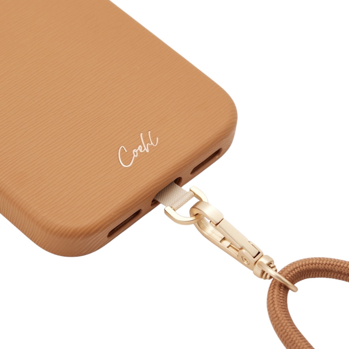 Фото Чехол Uniq Coehl Strap Merelle (MagSafe) для iPhone 17 Pro, коричневый На фото изображено Чехол Uniq Coehl Strap Merelle (MagSafe) для iPhone 17 Pro, коричневый