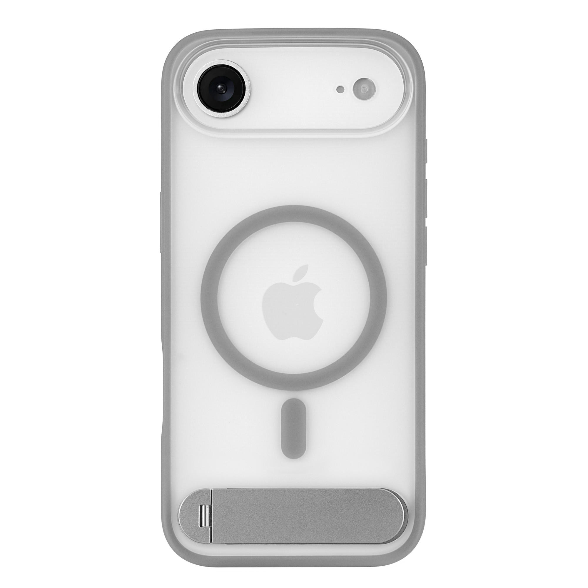 Фото Чехол защитный uBear Stand 360° Mag Case для iPhone Air, серый На фото изображено Чехол защитный uBear Stand 360° Mag Case для iPhone Air, серый