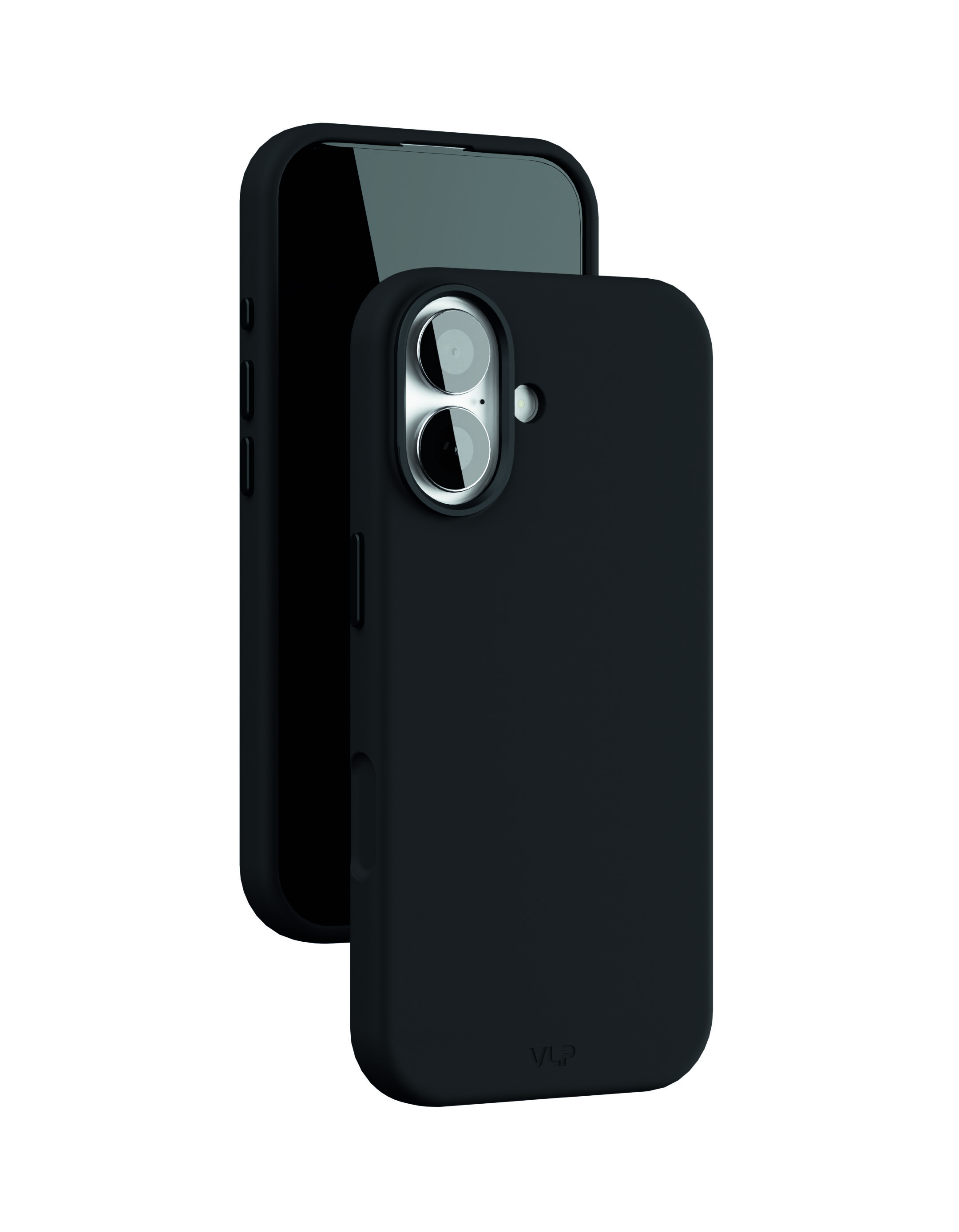 На фото изображено Чехол защитный VLP Aster Pro Case с MagSafe для iPhone 17, черный