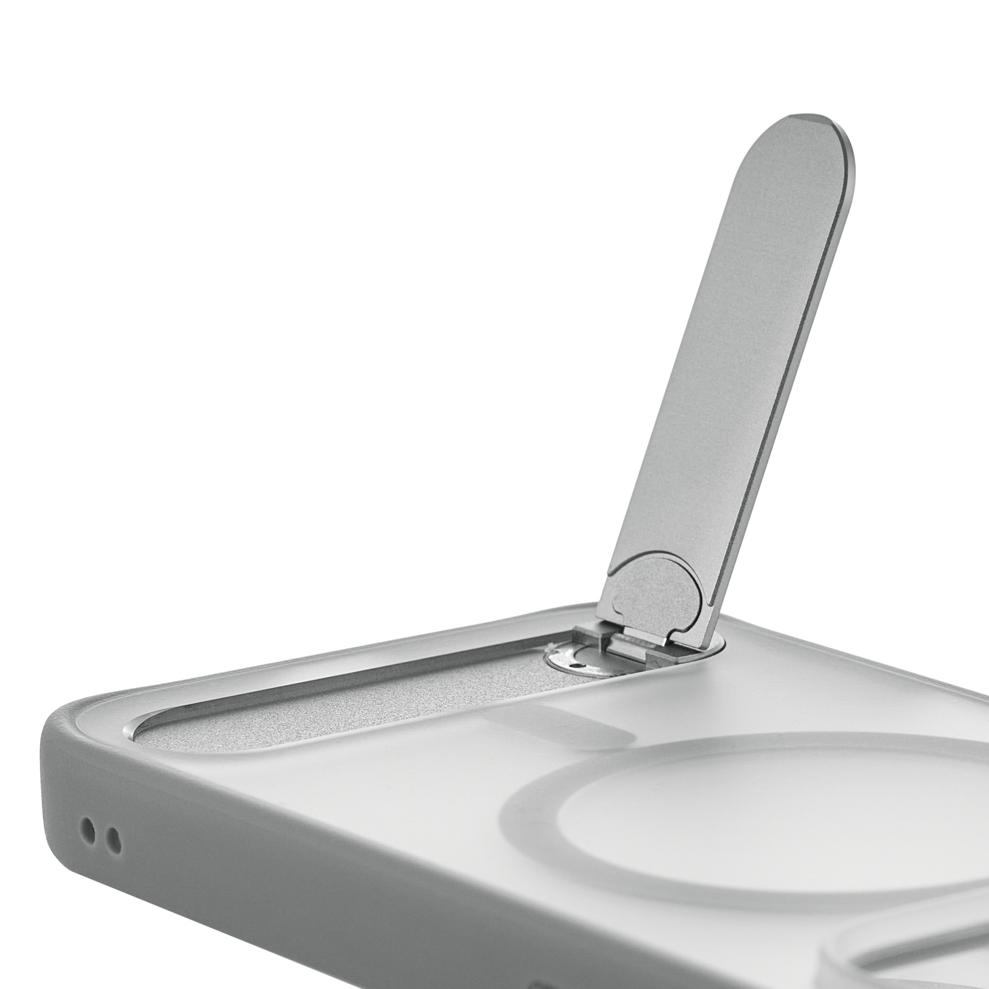 Фото Чехол защитный uBear Stand 360° Mag Case для iPhone Air, серый На фото изображено Чехол защитный uBear Stand 360° Mag Case для iPhone Air, серый