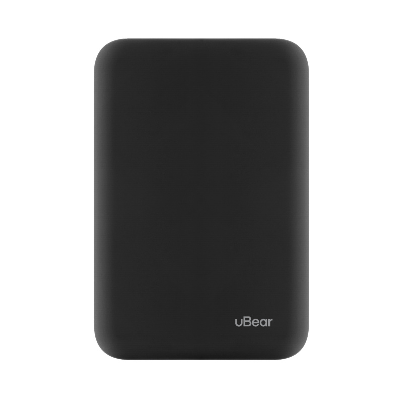 Внешний аккумулятор uBear Flow Magnetic Power bank 10000mAh, чёрный