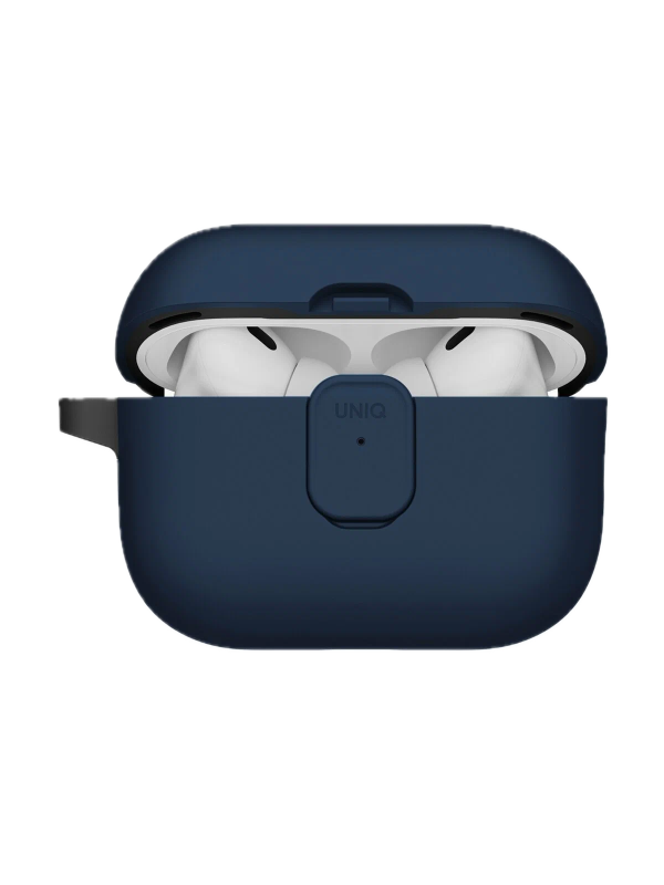 Фото Чехол Uniq CLYDE Lock case для AirPods Pro 3, Royal Blue/Flint Grey Фото Чехол Uniq CLYDE Lock case для AirPods Pro 3, Royal Blue/Flint Grey