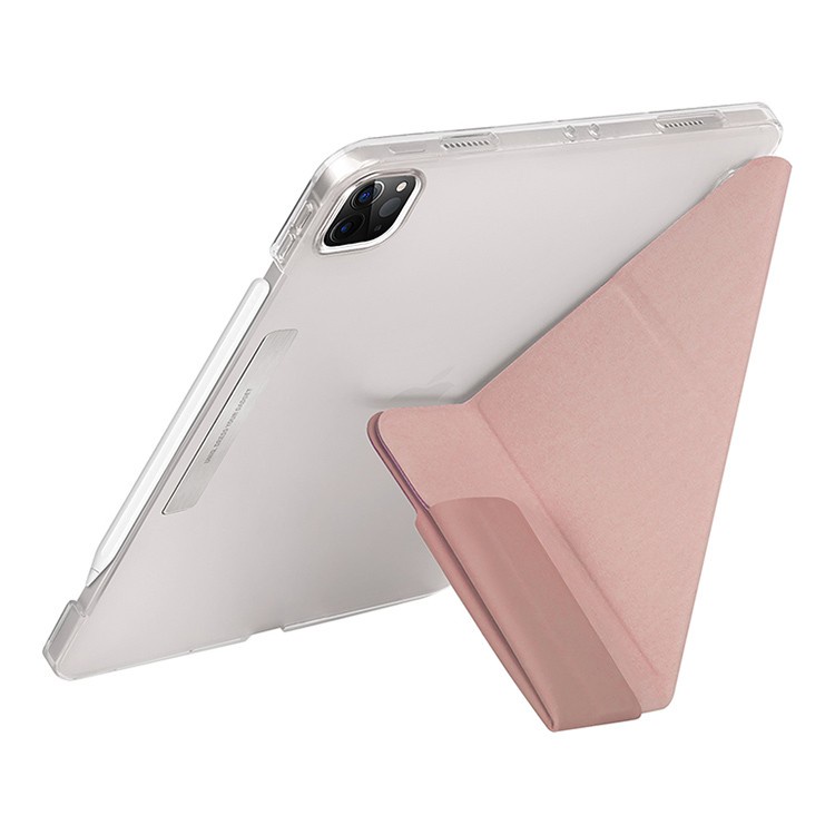 Чехол Uniq для iPad Pro 12,9" (2022/21) Camden Anti-microbial, розовый