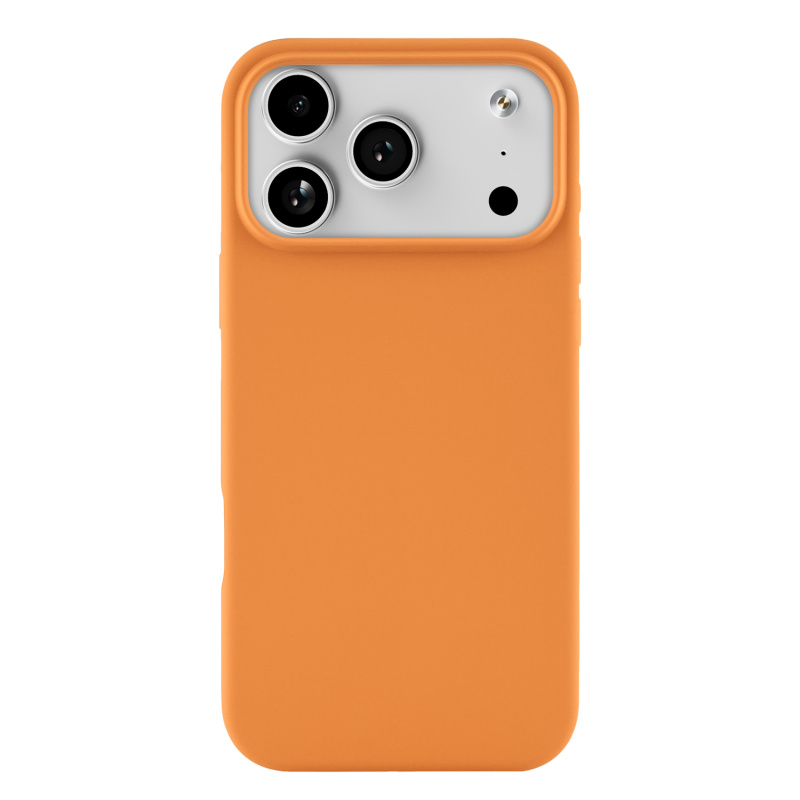 Фото Чехол защитный uBear Touch Mag Case для iPhone 17 Pro Max, MagSafe, оранжевый На фото изображено Чехол защитный uBear Touch Mag Case для iPhone 17 Pro Max, MagSafe, оранжевый