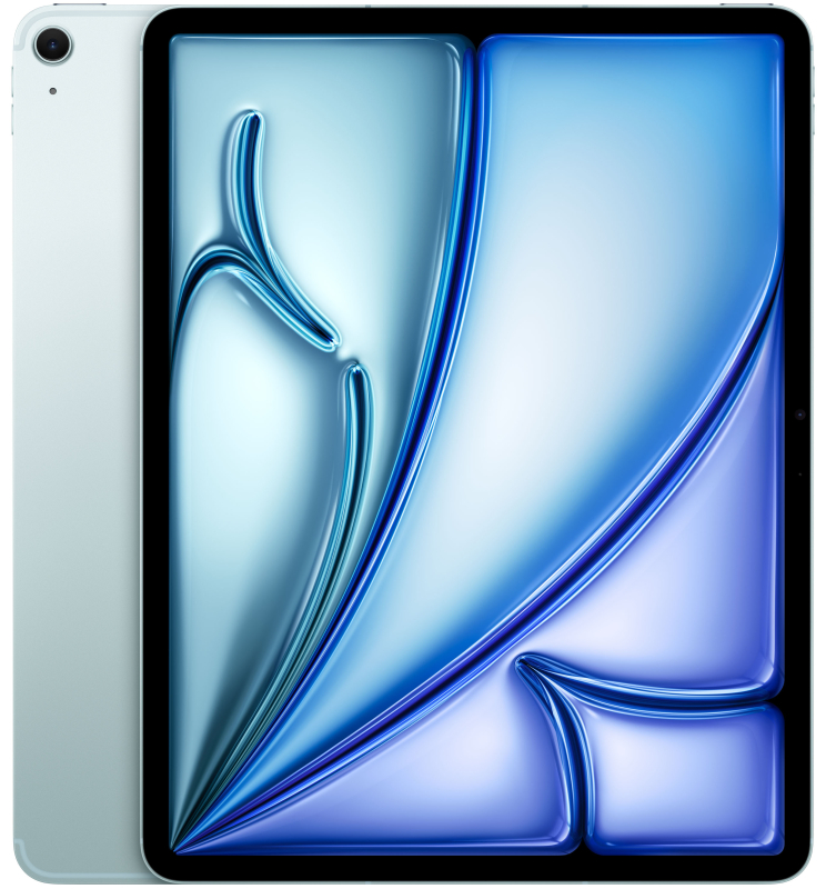 Apple iPad Air M3 (2025) 13” дюймов Wi-Fi + Cellular 1 ТБ, Голубой Apple iPad Air M3 (2025) 13” дюймов Wi-Fi + Cellular 1 ТБ, Голубой