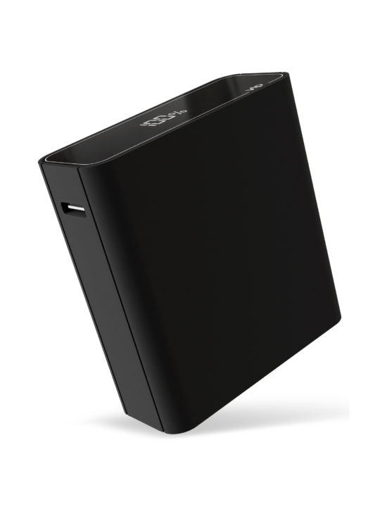 Аккумулятор внешний VLP B-Energy 10000 mAh, USB-C+USB-A, черный