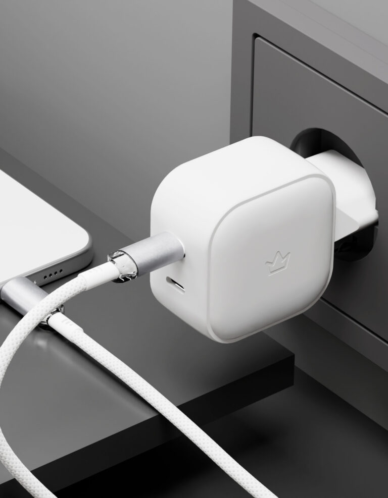Фото Адаптер питания VLP G-Charge 45W 2xUSB-C белый На фото изображено Адаптер питания VLP G-Charge 45W 2xUSB-C белый