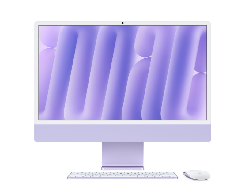 Apple iMac 24" Retina 4,5K, M4 10C / 10C, 16 ГБ, 512 ГБ, Фиолетовый Apple iMac 24" Retina 4,5K, M4 10C / 10C, 16 ГБ, 512 ГБ, Фиолетовый