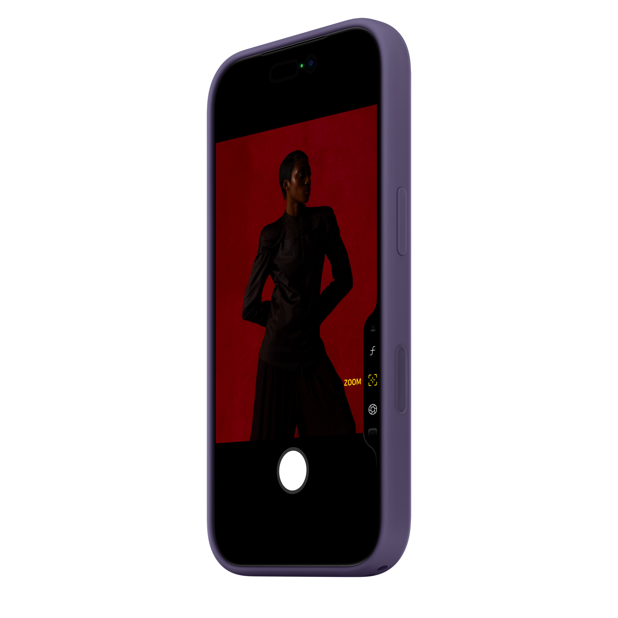 Фото Чехол защитный Apple Silicone Case with MagSafe для iPhone 17 Pro, фиолетовый На фото изображено Чехол защитный Apple Silicone Case with MagSafe для iPhone 17 Pro, фиолетовый