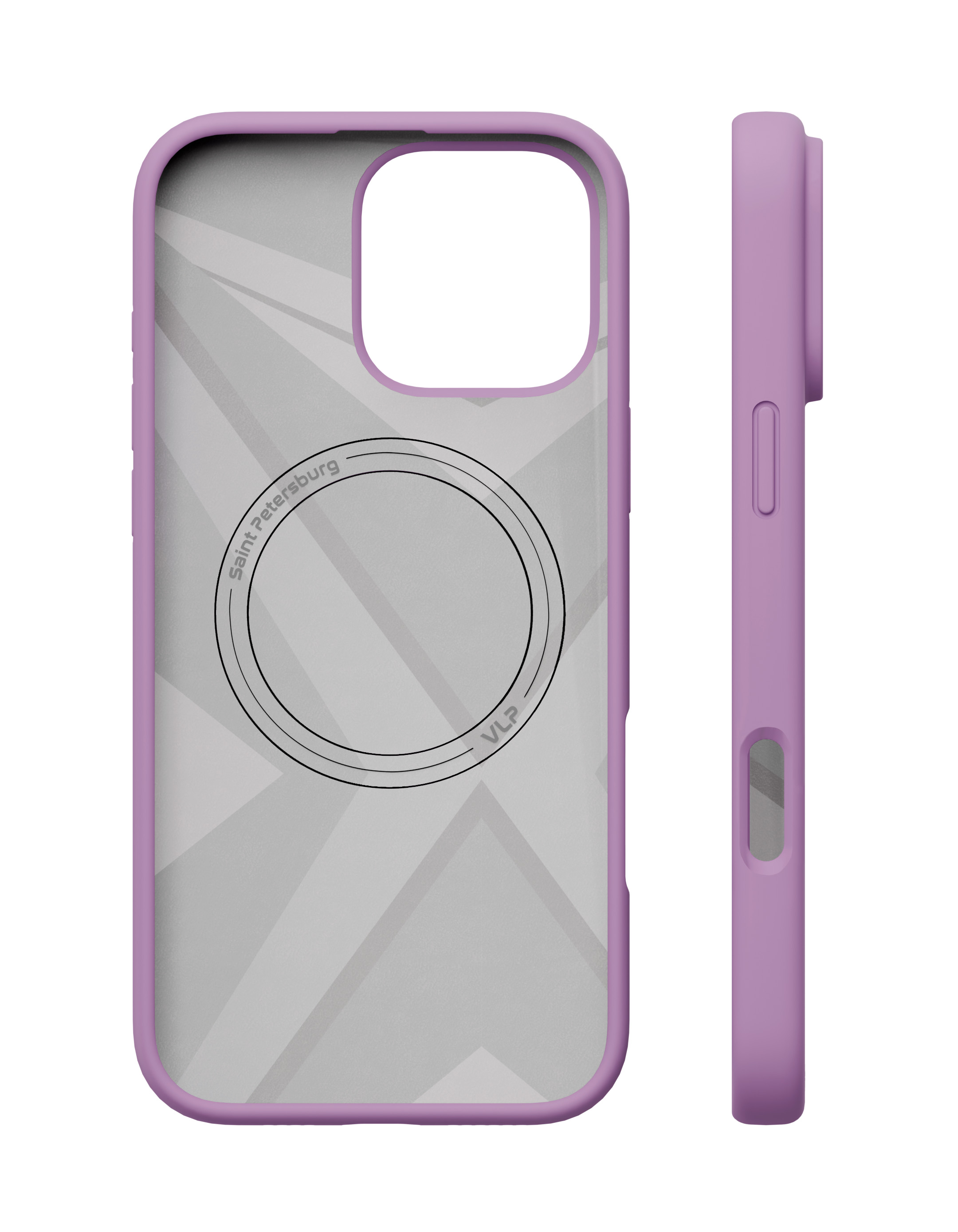 Чехол защитный VLP Aster Case с MagSafe для iPhone 16 Pro Max, розовый