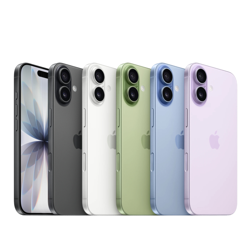 На фото изображено Apple iPhone 17, 256 ГБ, Туманно-голубой