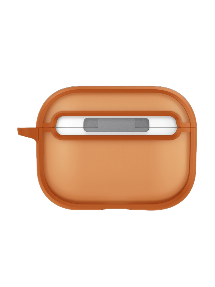 Фото Чехол Uniq Veren для AirPods Pro 3, Sunset Ember На фото изображено Чехол Uniq Veren для AirPods Pro 3, Sunset Ember