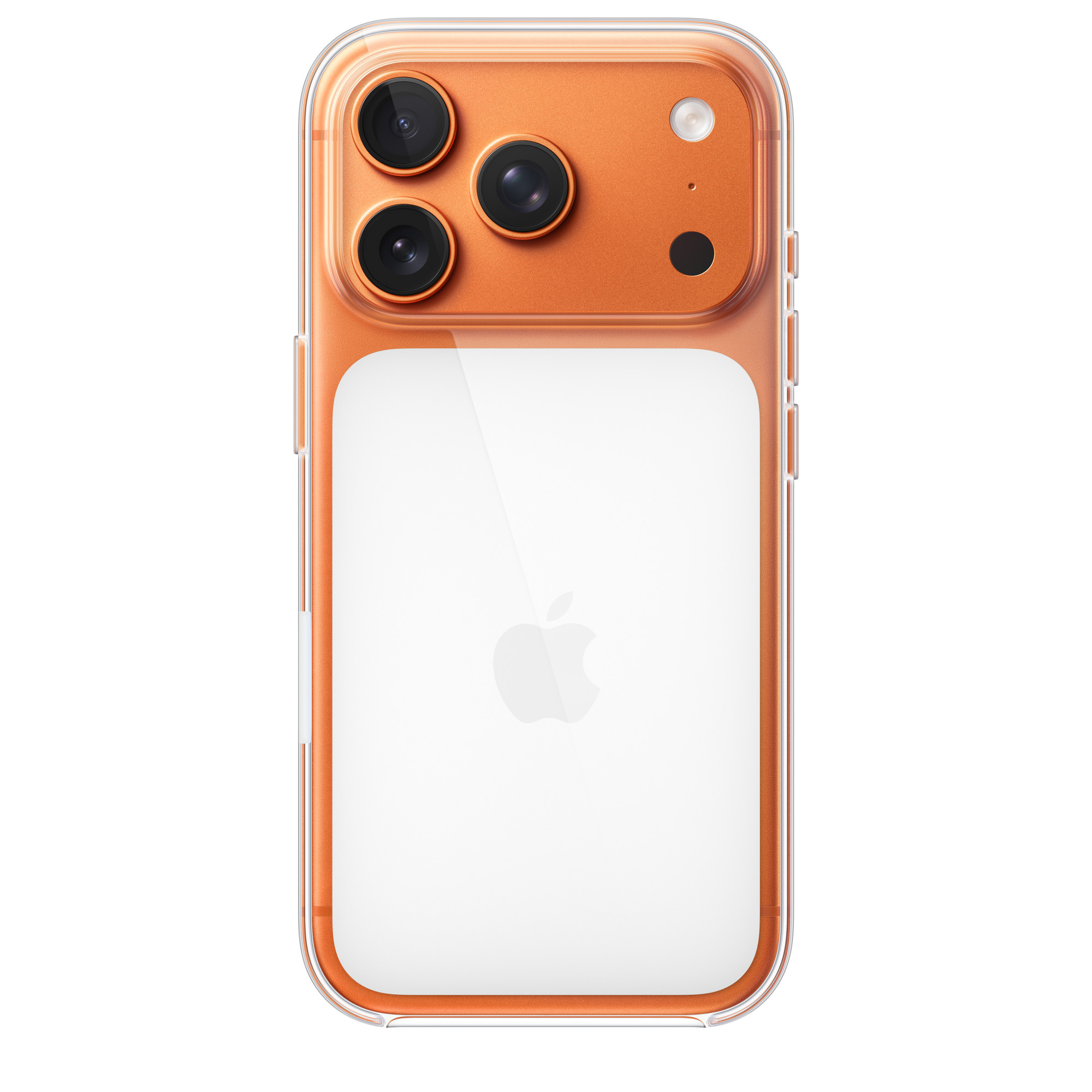 Фото Чехол защитный Apple Clear Case with MagSafe для iPhone 17 Pro, прозрачный На фото изображено Чехол защитный Apple Clear Case with MagSafe для iPhone 17 Pro, прозрачный