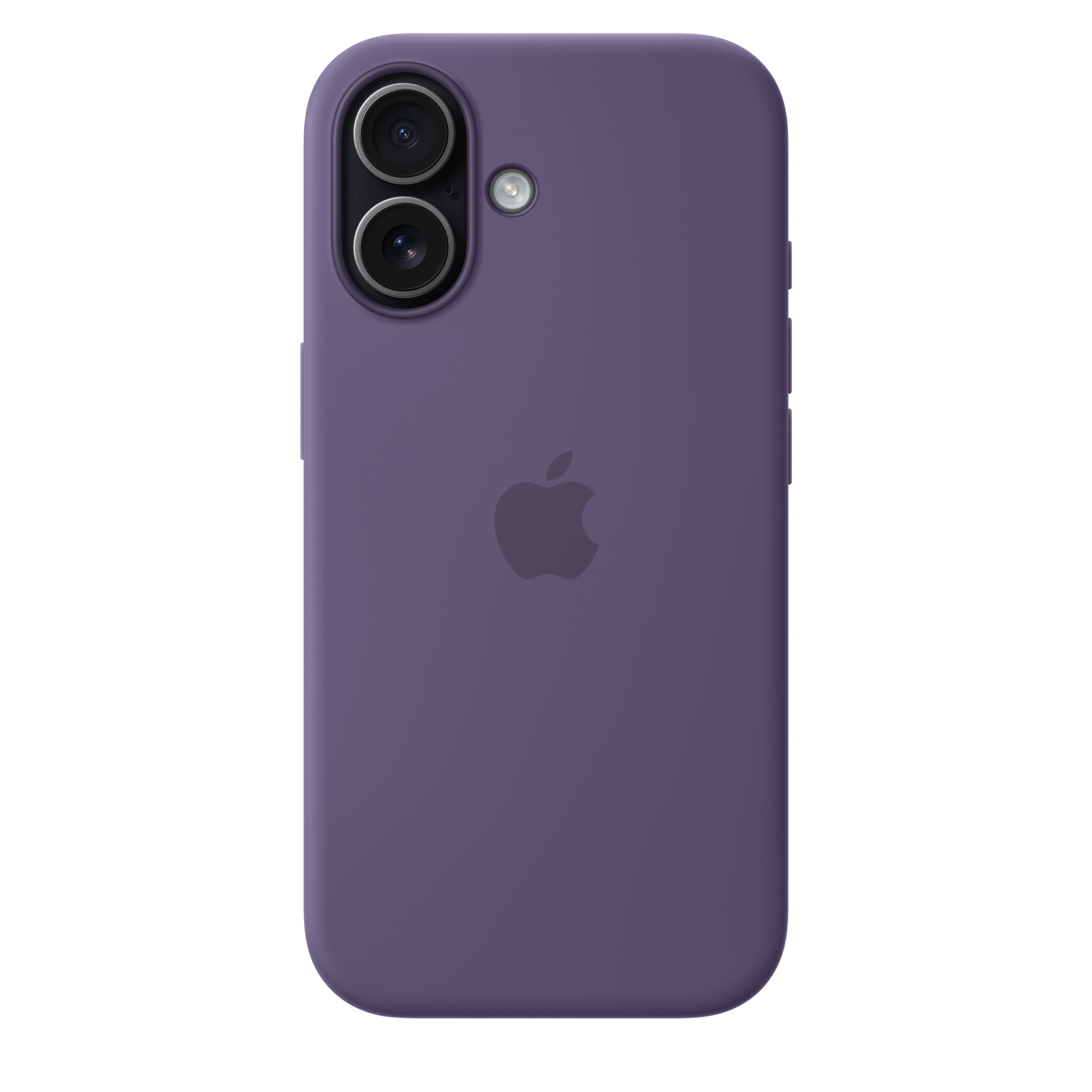 Фото Чехол защитный Apple Silicone Case with MagSafe для iPhone 17, фиолетовый На фото изображено Чехол защитный Apple Silicone Case with MagSafe для iPhone 17, фиолетовый