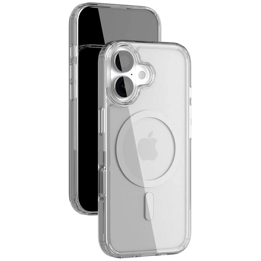 Фото Чехол защитный VLP LITE Air Case с MagSafe для iPhone 17, прозрачный На фото изображено Чехол защитный VLP LITE Air Case с MagSafe для iPhone 17, прозрачный