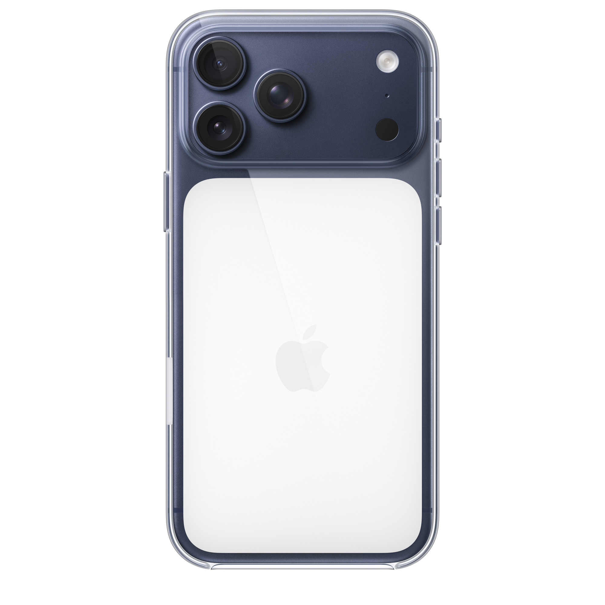 Фото Чехол защитный Apple Clear Case with MagSafe для iPhone 17 Pro Max, прозрачный На фото изображено Чехол защитный Apple Clear Case with MagSafe для iPhone 17 Pro Max, прозрачный