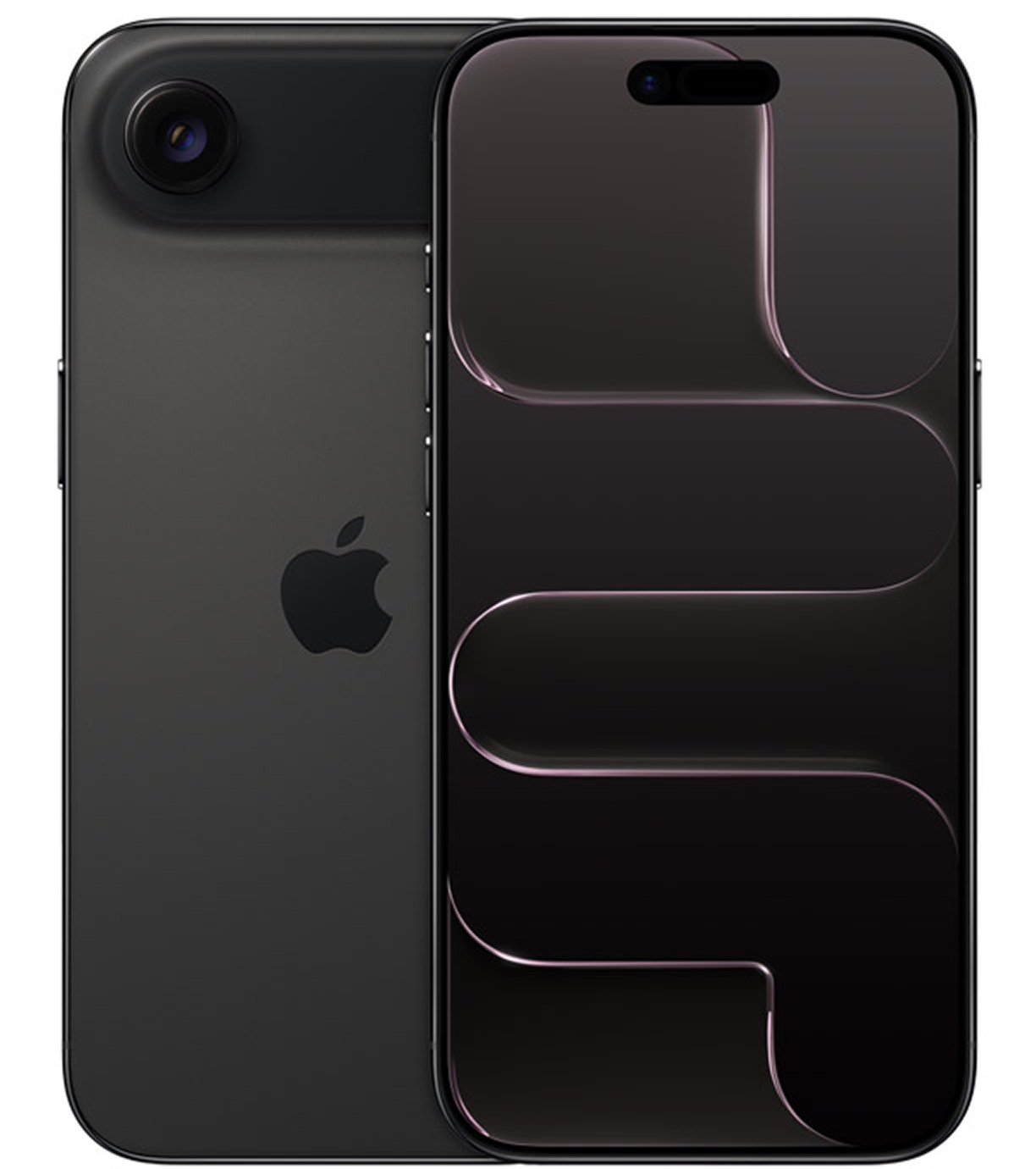 На фото изображено Apple iPhone Air eSIM 256ГБ, Черный космос