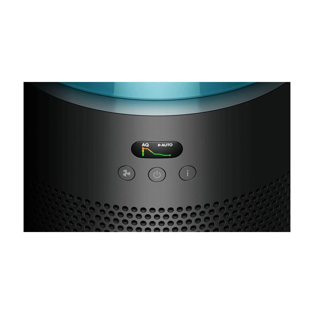 На фото изображено Очиститель воздуха Dyson HushJet, чёрный