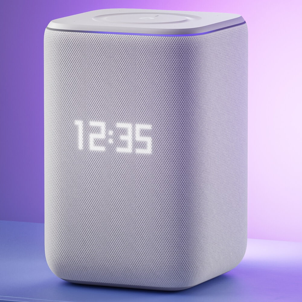 Фото Умная портативная колонка Яндекс Станция 3, серый На фото изображено Умная портативная колонка Яндекс Станция 3, серый