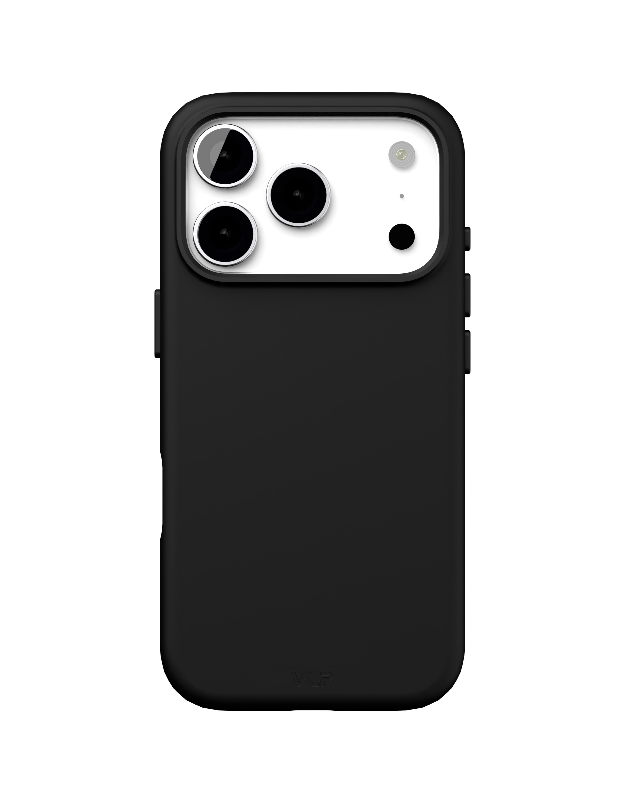 На фото изображено Чехол защитный VLP Aster Pro Case с MagSafe для iPhone 17 Pro, черный