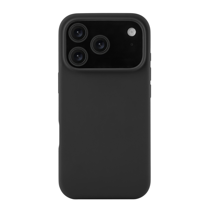 Фото Чехол защитный uBear Touch Mag Case для iPhone 17 Pro, MagSafe, черный На фото изображено Чехол защитный uBear Touch Mag Case для iPhone 17 Pro, MagSafe, черный