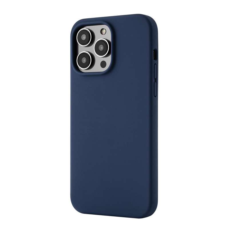 Чехол защитный uBear Touch Case для iPhone 14 Pro Max, тёмно-синий