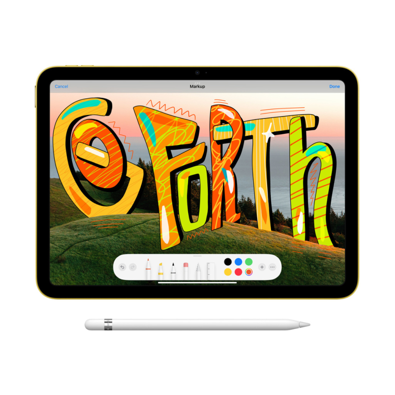 Apple iPad 11" (A16) Wi-Fi 256 ГБ, Жёлтый
