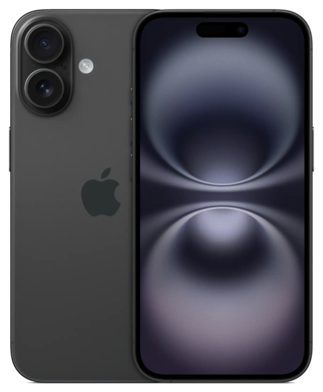 Apple iPhone 16, 512 ГБ, Чёрный