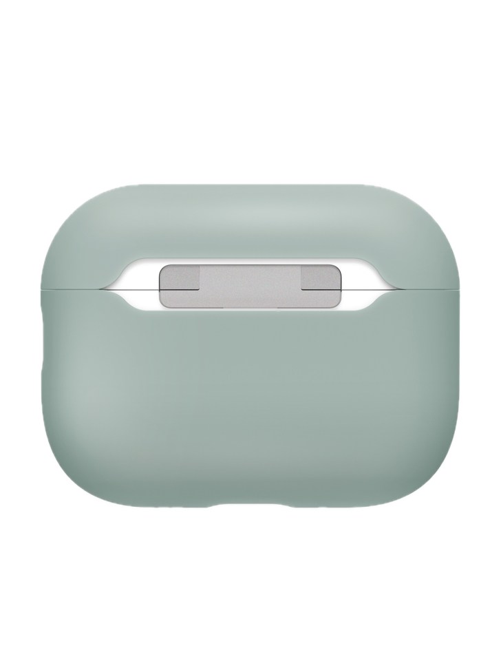 На фото изображено Чехол Uniq LINO для AirPods Pro 3, Iceplant Green