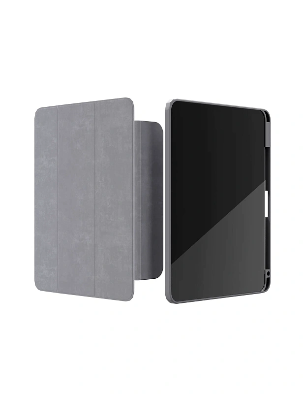 Защитный чехол VLP Split Folio для iPad Pro M4 11”, серый