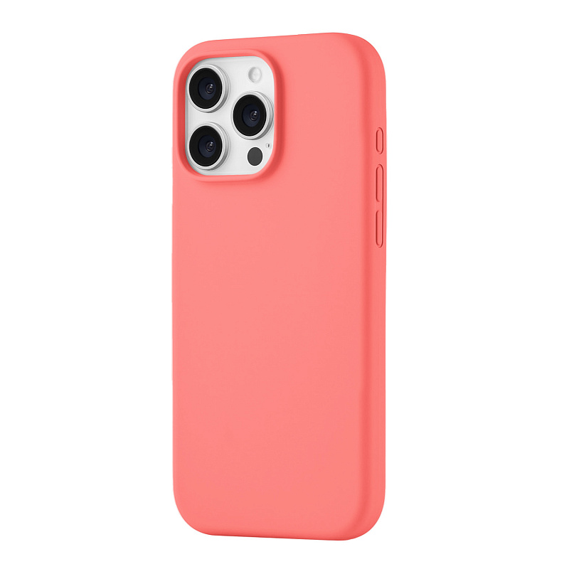 Чехол защитный uBear Touch Mag Case для iPhone 16 Pro Max, розовый Чехол защитный uBear Touch Mag Case для iPhone 16 Pro Max, розовый
