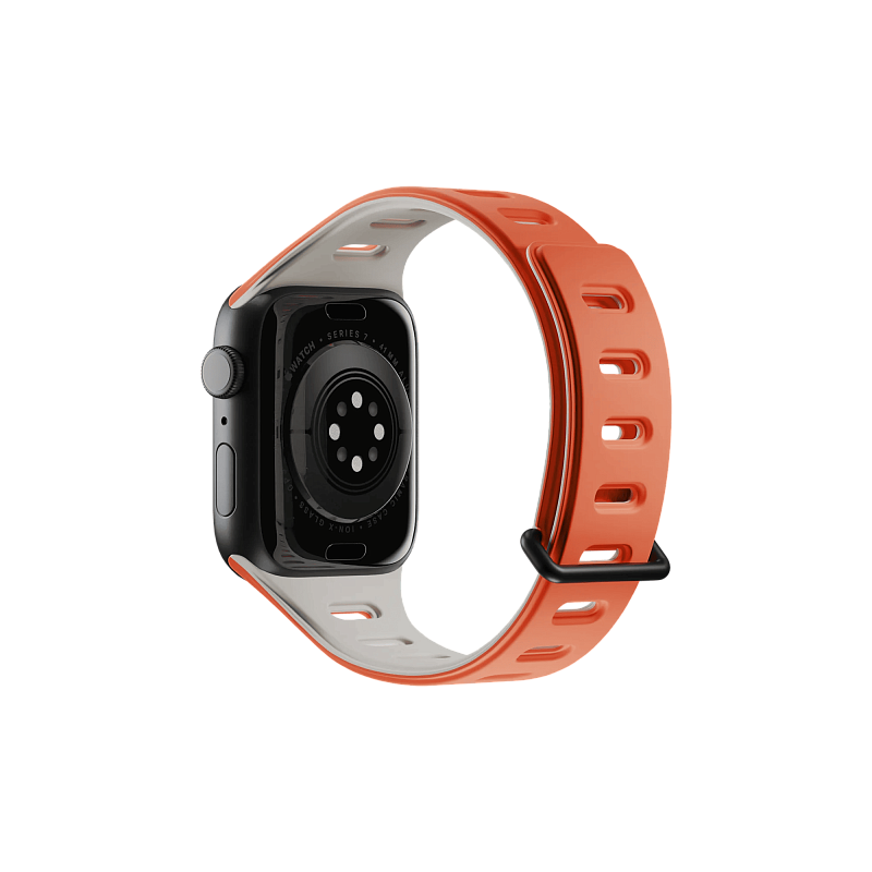 Ремешок Native Union для Apple Watch Magnetic 38/40/41мм, оранжевый/серый